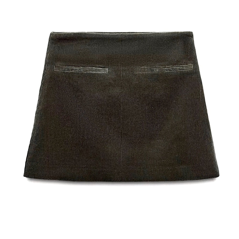 ZARA Corduroy Mini Skirt